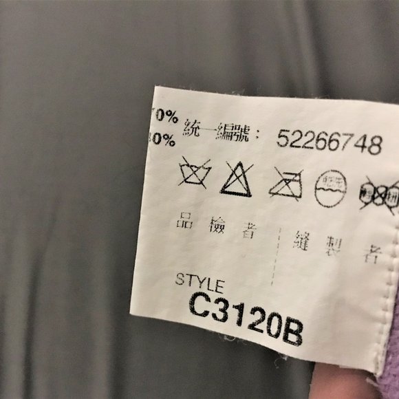 Women Purple Sweater with Ruffle Trim Size L - Picture 5 of 5